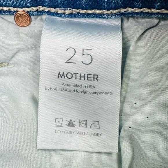 MOTHER Superior The Super Stunner Ankle Jeans - Size 25 - Say Amen, Again - Picture 9 of 12